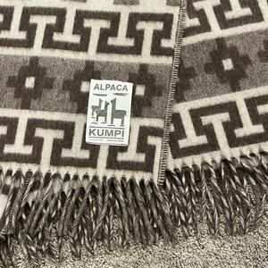 Kumpi Alpaca Wool Blanket